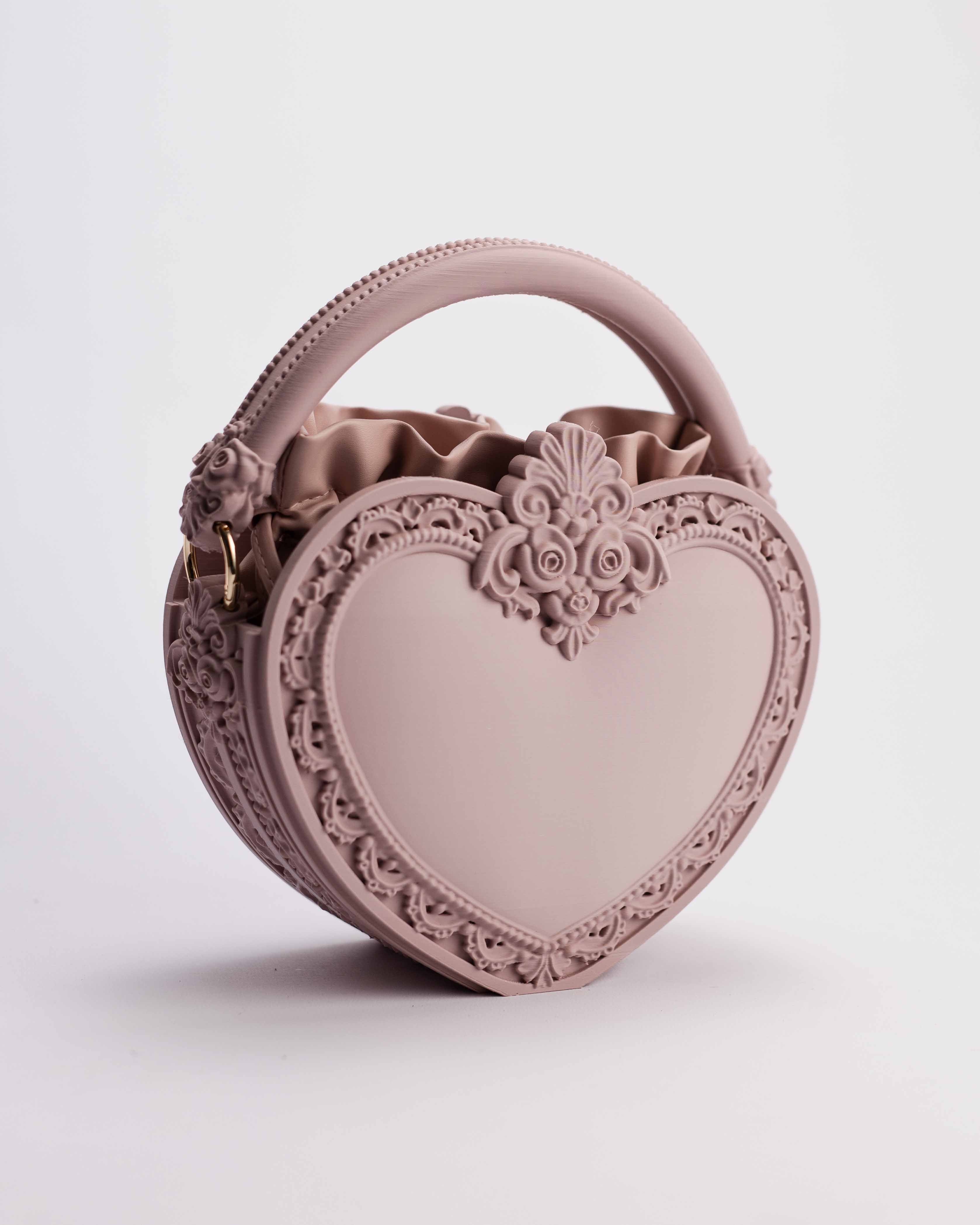 Ornate Heart Handtasche