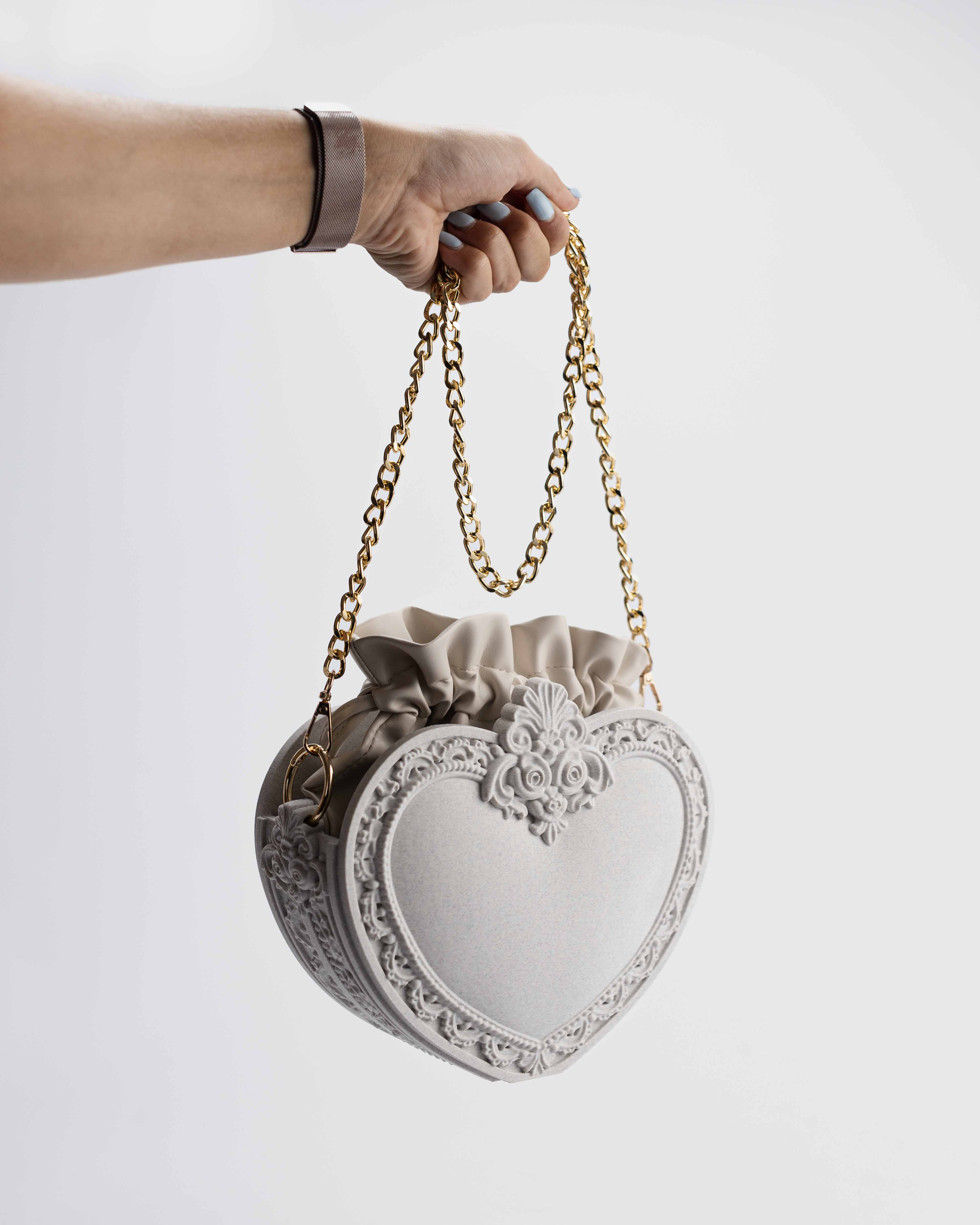 Ornate Heart Handtasche