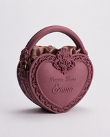 Ornate Heart Bag Personalized