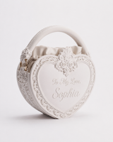 Ornate Heart Bag Personalized