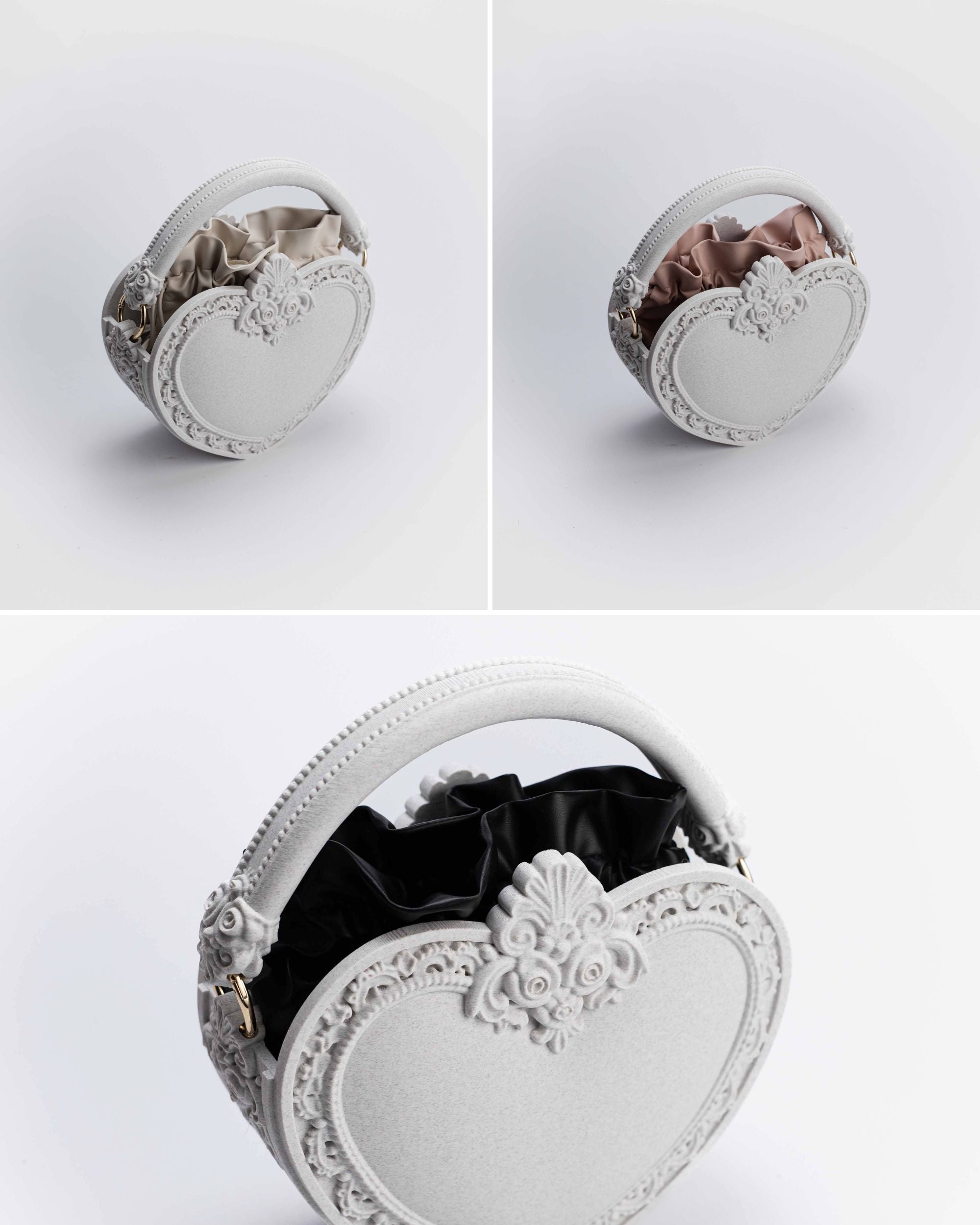 Ornate Heart Handtasche
