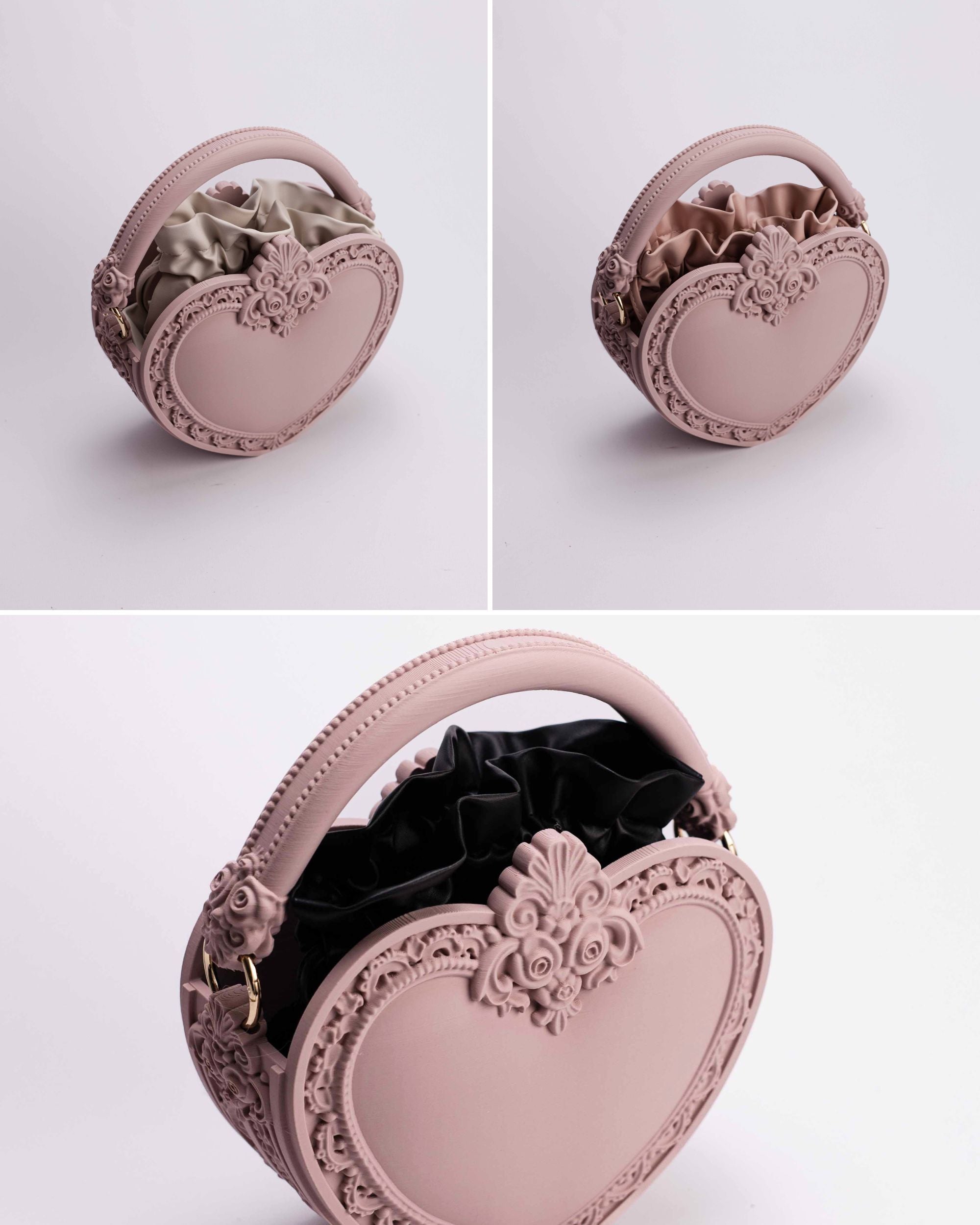 Ornate Heart Handtasche